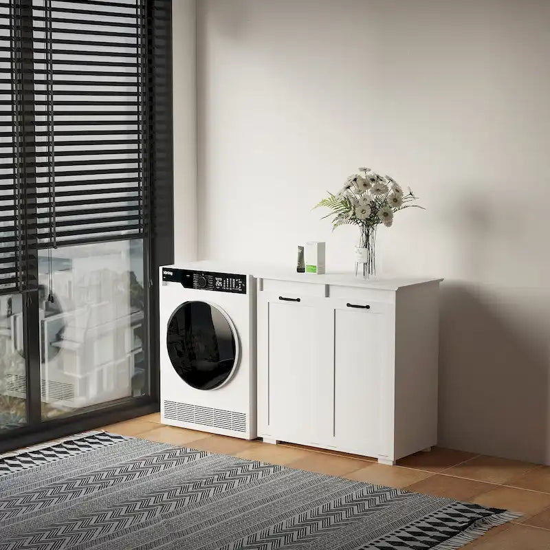 Laundry Cabinet ,with 2 Removable Liner Bags
