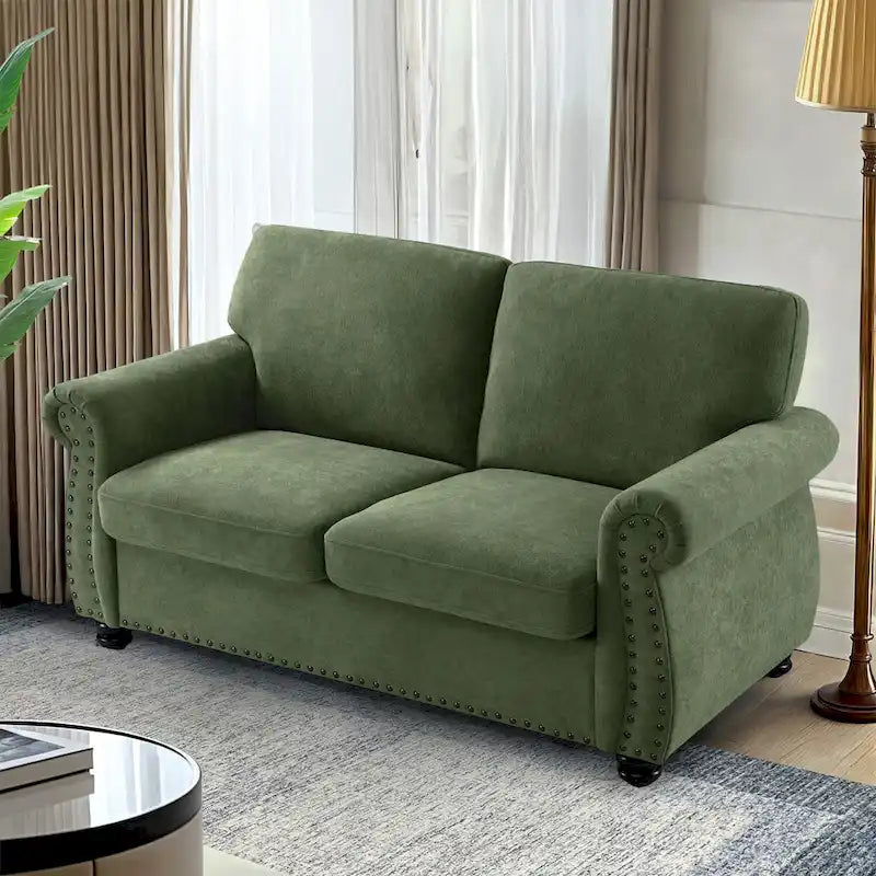 Soft Velvet Loveseat