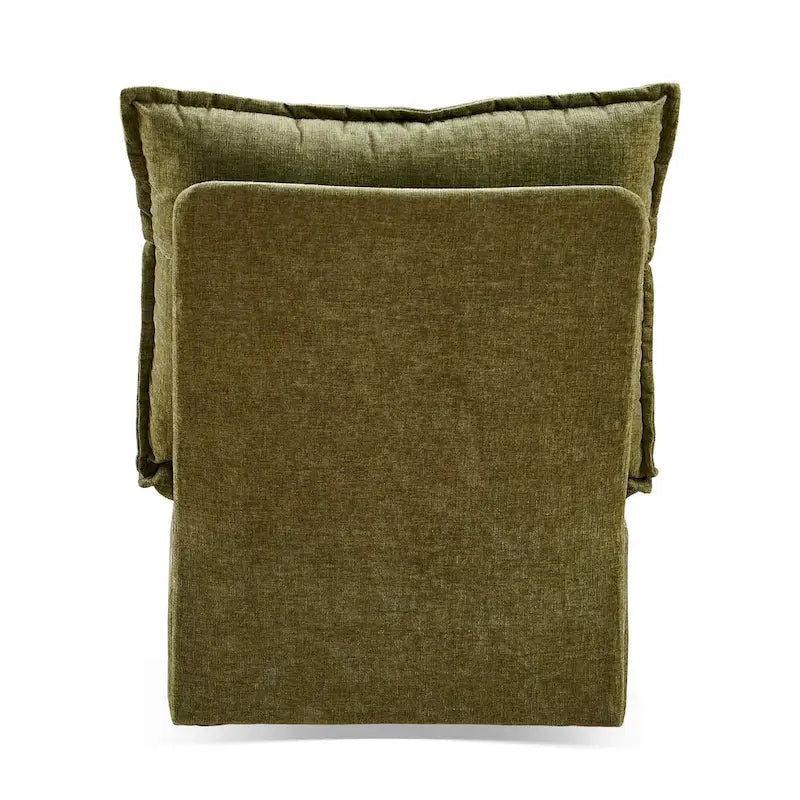 28.74 Chenille Upholstered 360 Swivel Rocking Chair