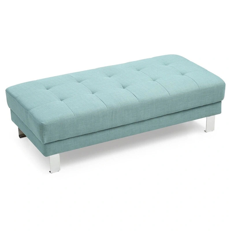 Twill Oversized Ottoman