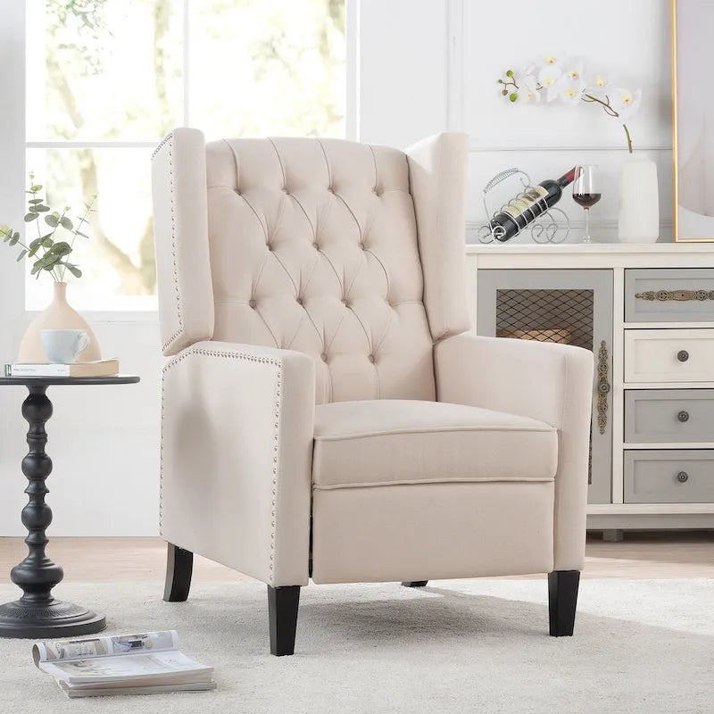 27 Wide Manual Wing Chair Recliner
