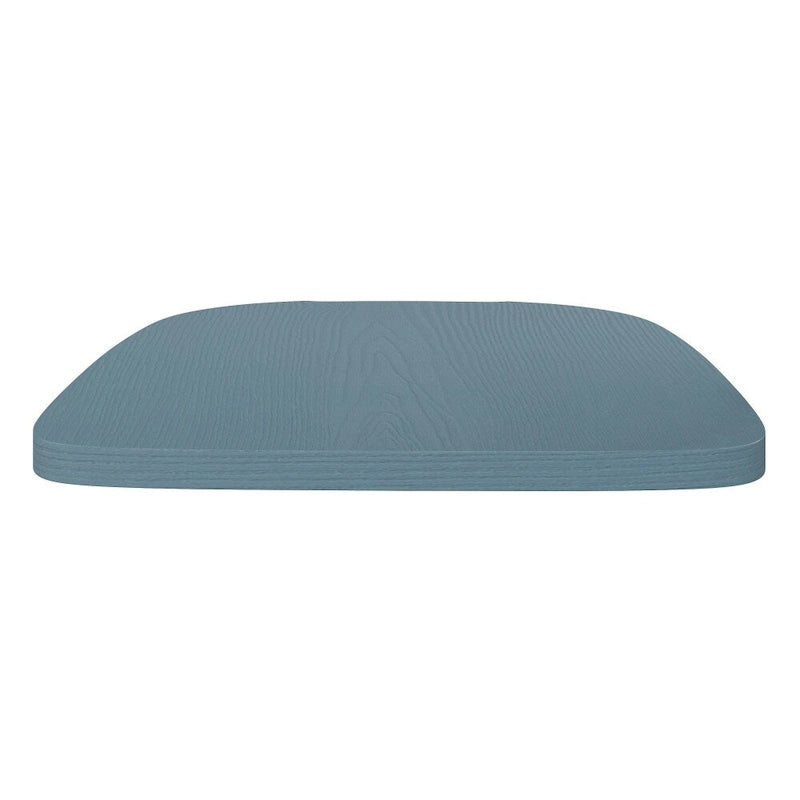 All-Weather Polyresin Seat for Colorful Metal Stools and Chairs-4 Pack