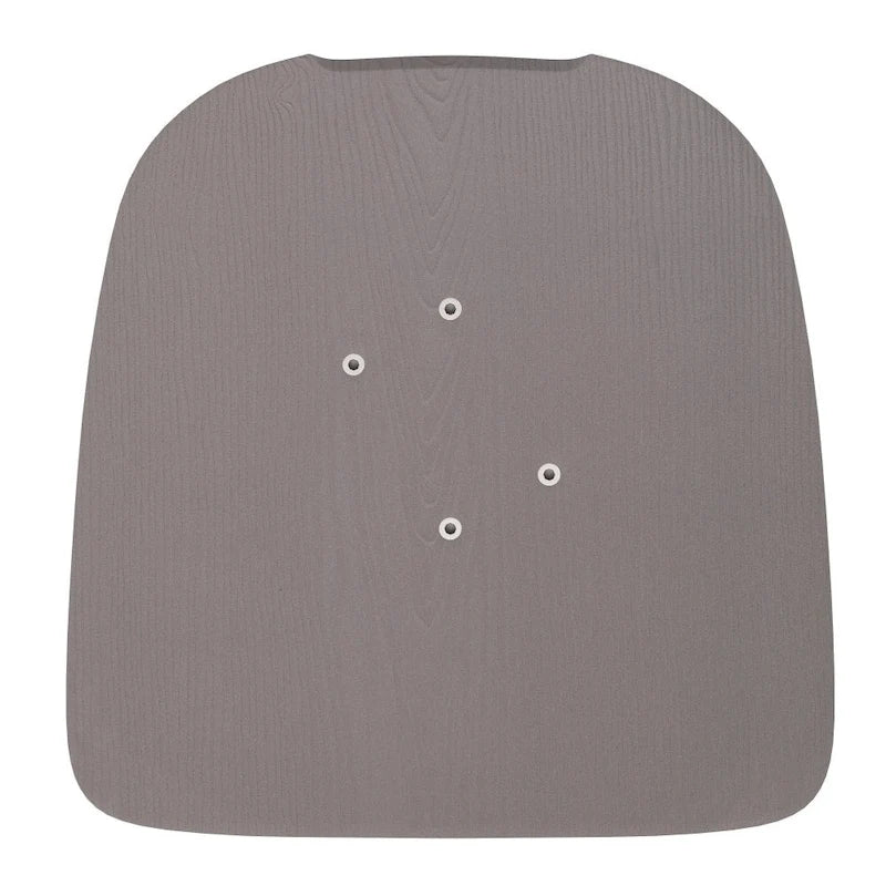 All-Weather Polyresin Seat for Colorful Metal Stools and Chairs-4 Pack