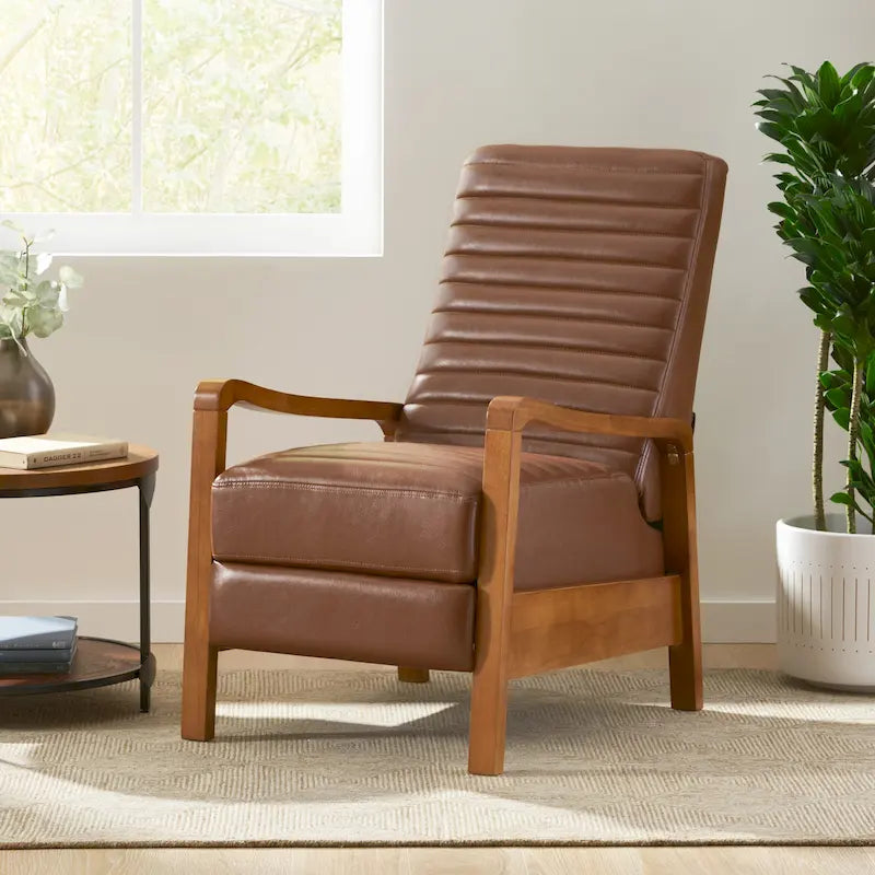 Channel Stitch Pushback Recliner