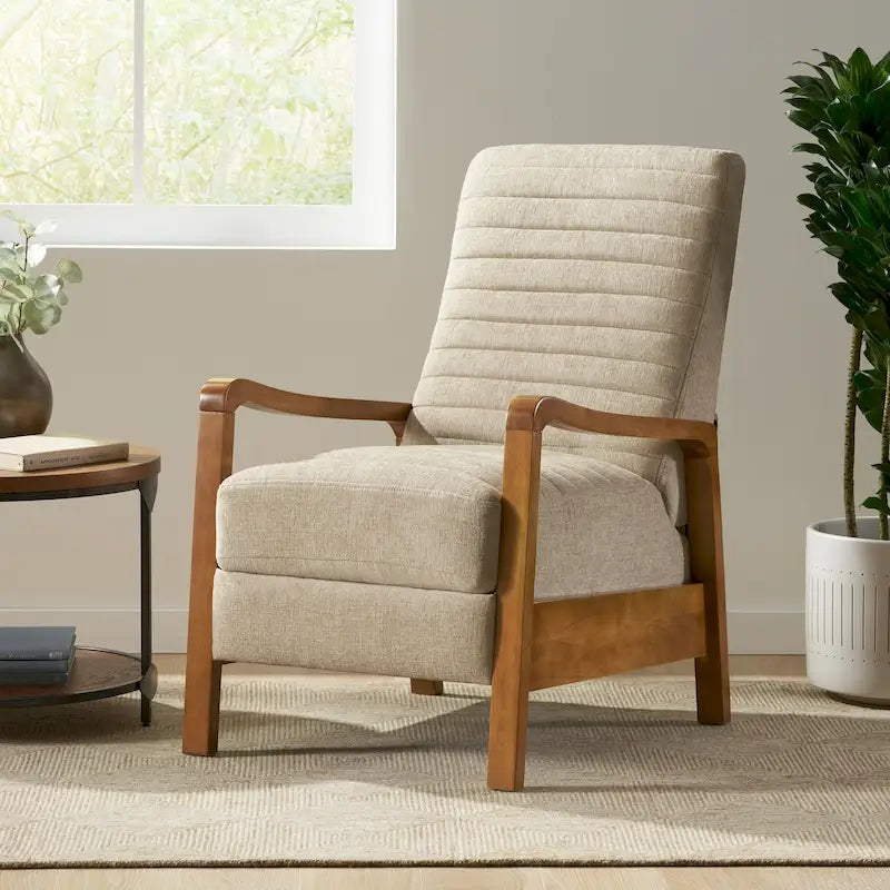 Channel Stitch Pushback Recliner
