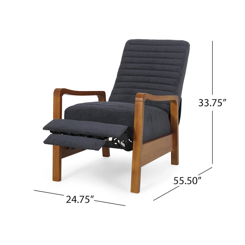 Channel Stitch Pushback Recliner