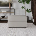 Flexsteel Fabric Ottoman in Light Tan
