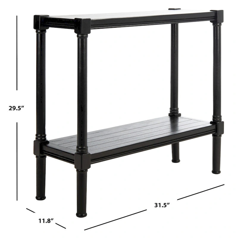 Bottom Shelf Console Table - 31.5W x 11.8L x 29.5H