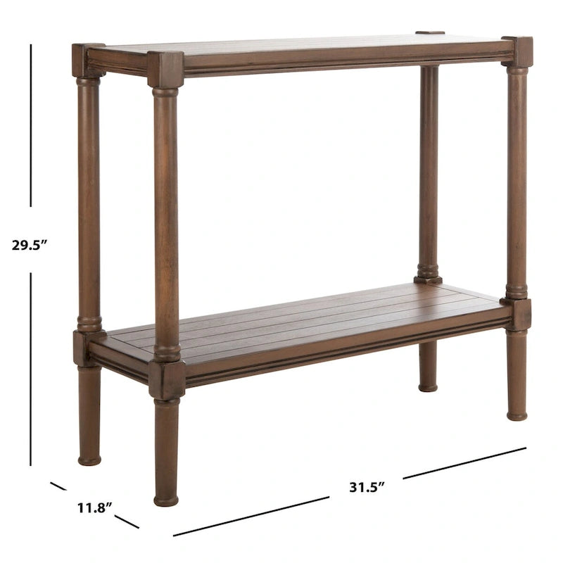 Bottom Shelf Console Table - 31.5W x 11.8L x 29.5H