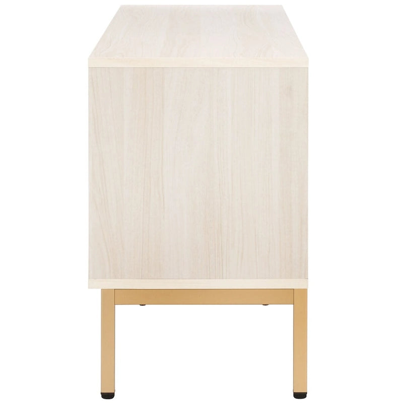 2-Drawer 2-Shelf Entertainment Media Stand (Fits Up To 65 Flatscreen TV) - 60.4 In. x 15.6 In. x 24.8 In.
