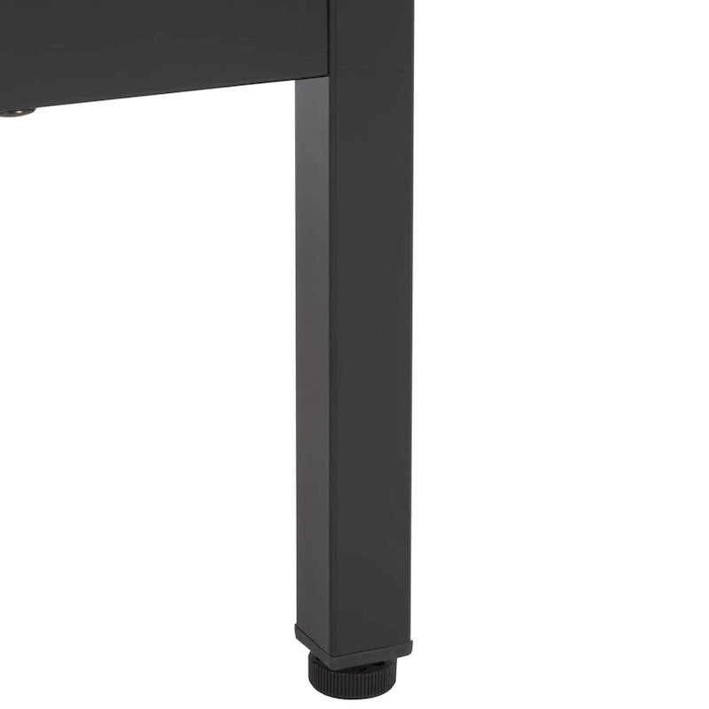 2-Drawer 2-Shelf Entertainment Media Stand (Fits Up To 65 Flatscreen TV) - 60.4 In. x 15.6 In. x 24.8 In.