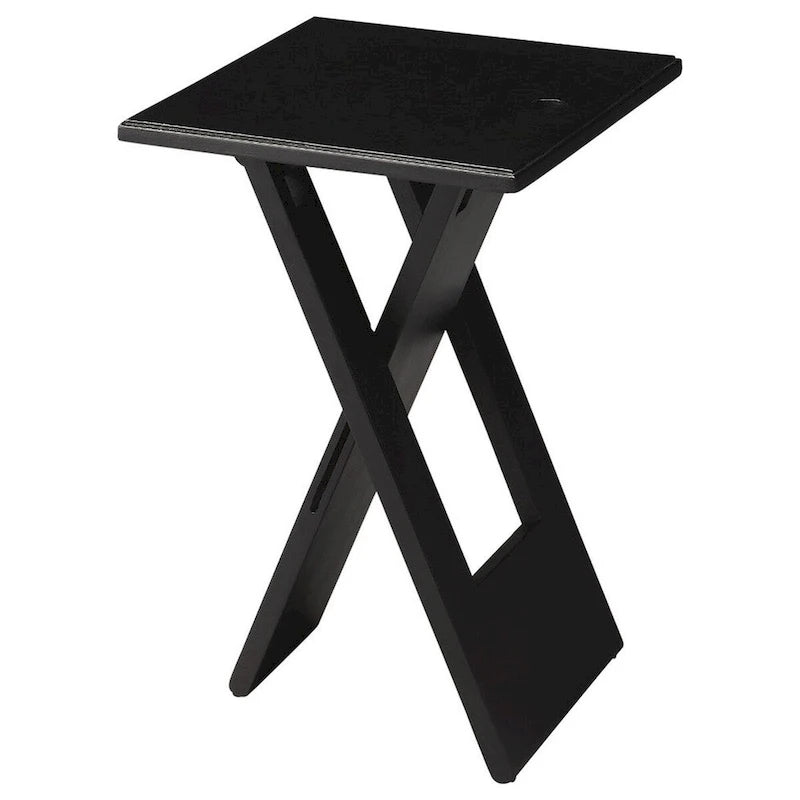 Handmade Hammond Black Folding Table