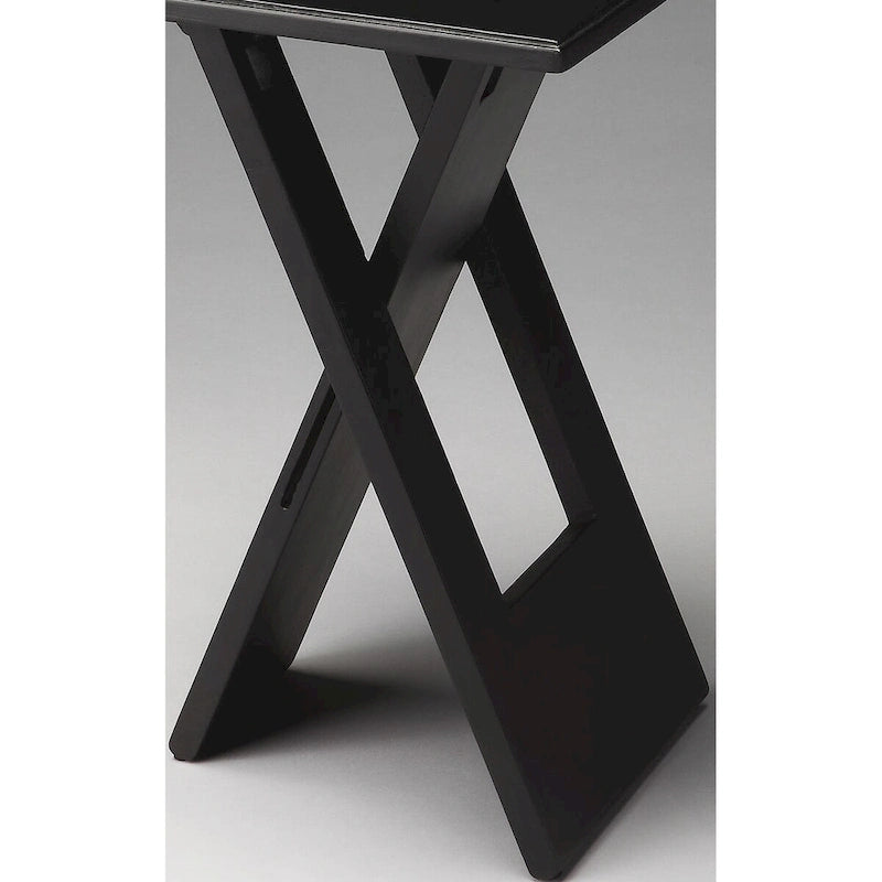 Handmade Hammond Black Folding Table