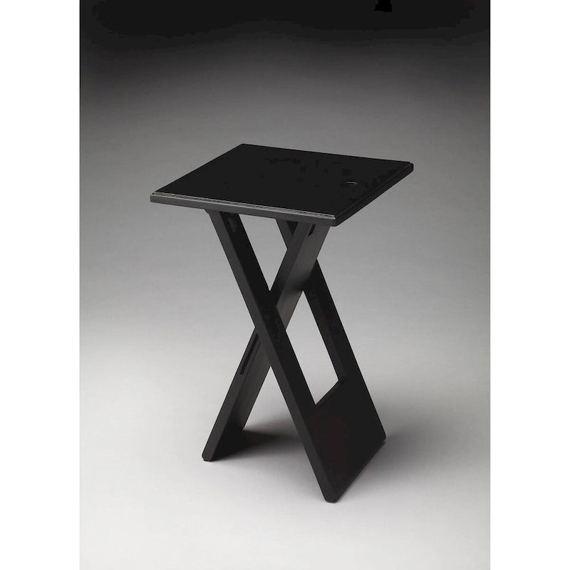 Handmade Hammond Black Folding Table
