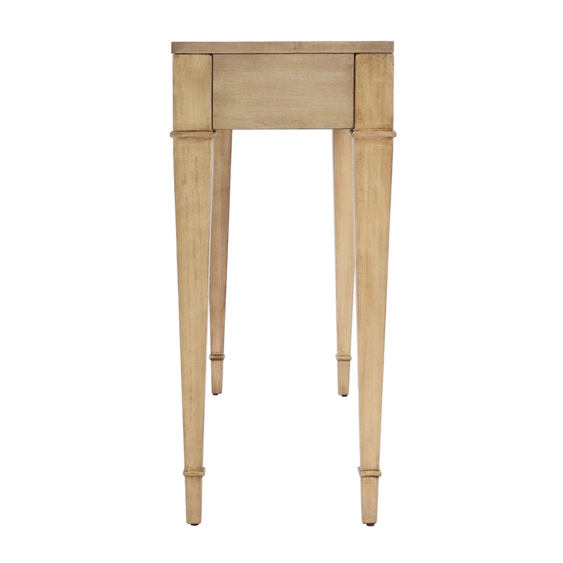Kai 2 Drawer 46 Burl Wood Console Table