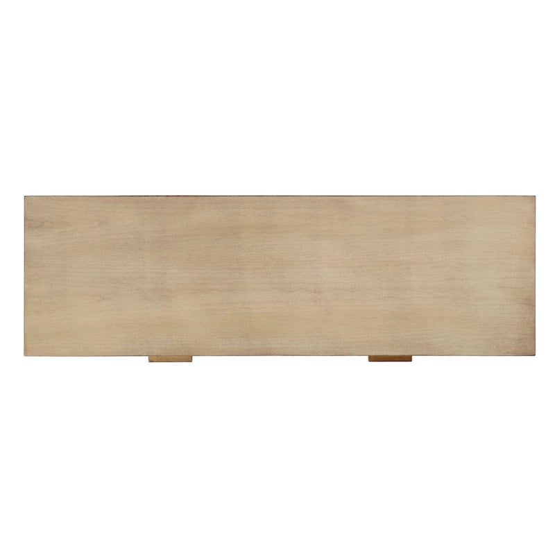 Kai 2 Drawer 46 Burl Wood Console Table