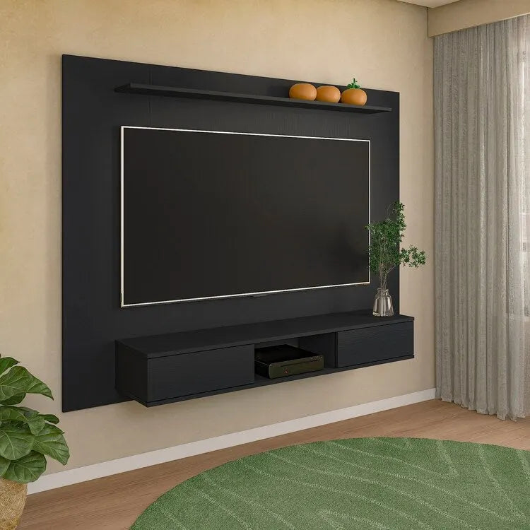 Multi Storage Wall Media Center for up to 70 inch TVs, Entertainment Center with Storage, Floating TV Stand