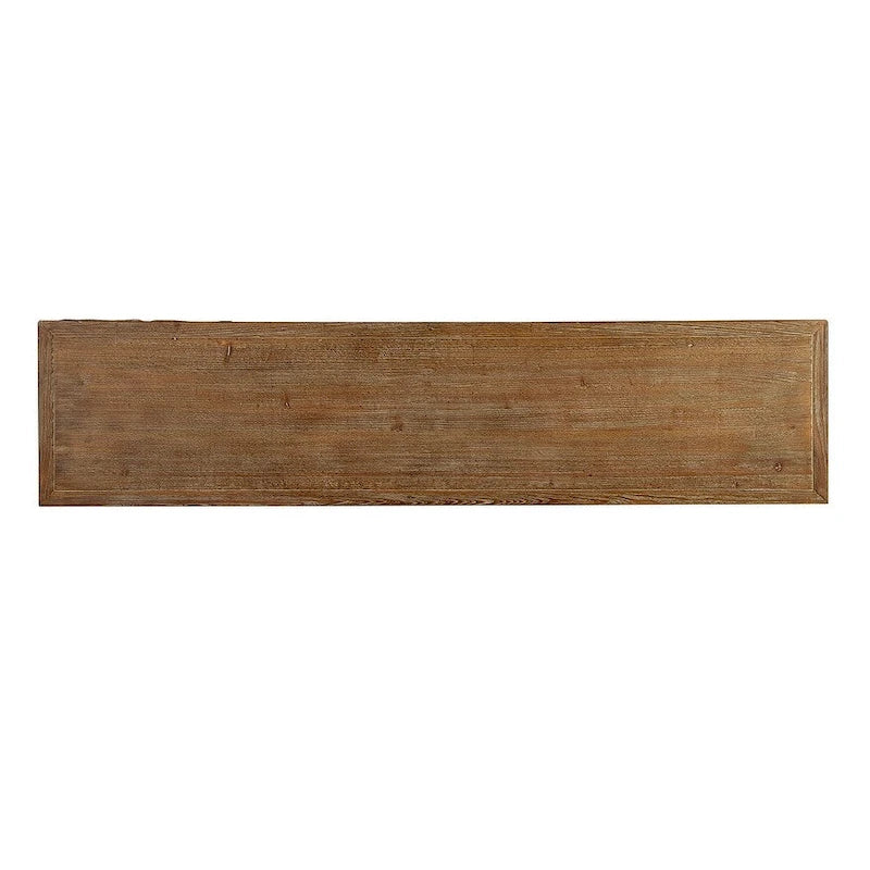 4-Door Reclaimed Elm Sideboard with Touch-Open Technology