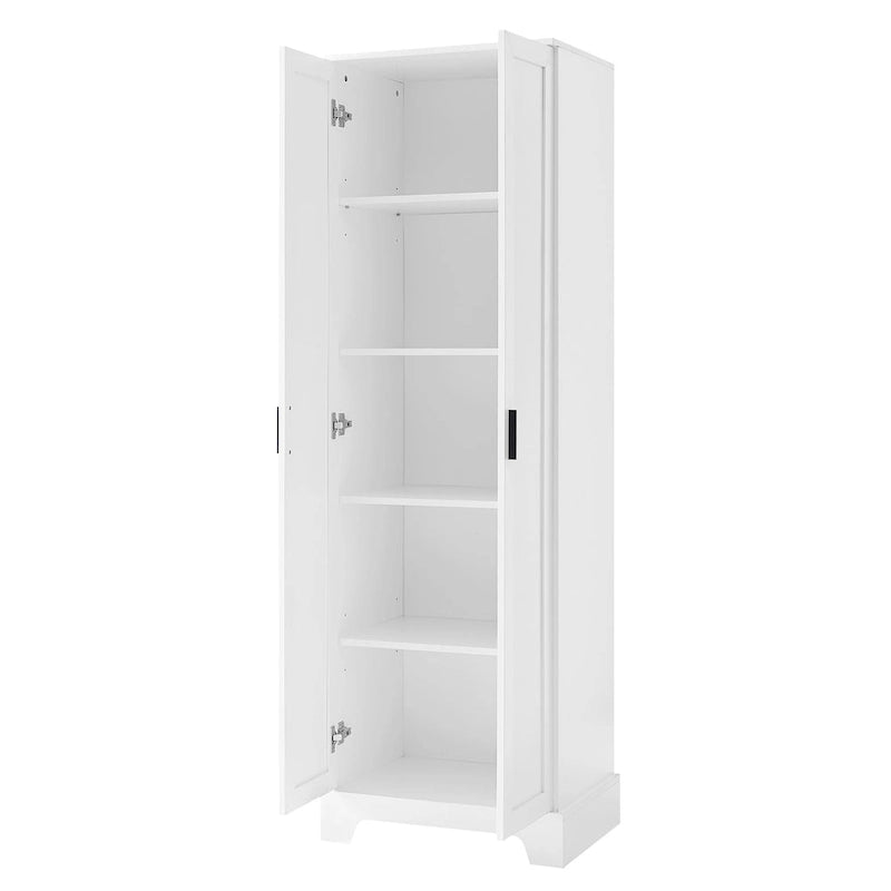 Storage Cabinet with Two Doors for Bathroom - 23.30L * 16.90W * 71.20H