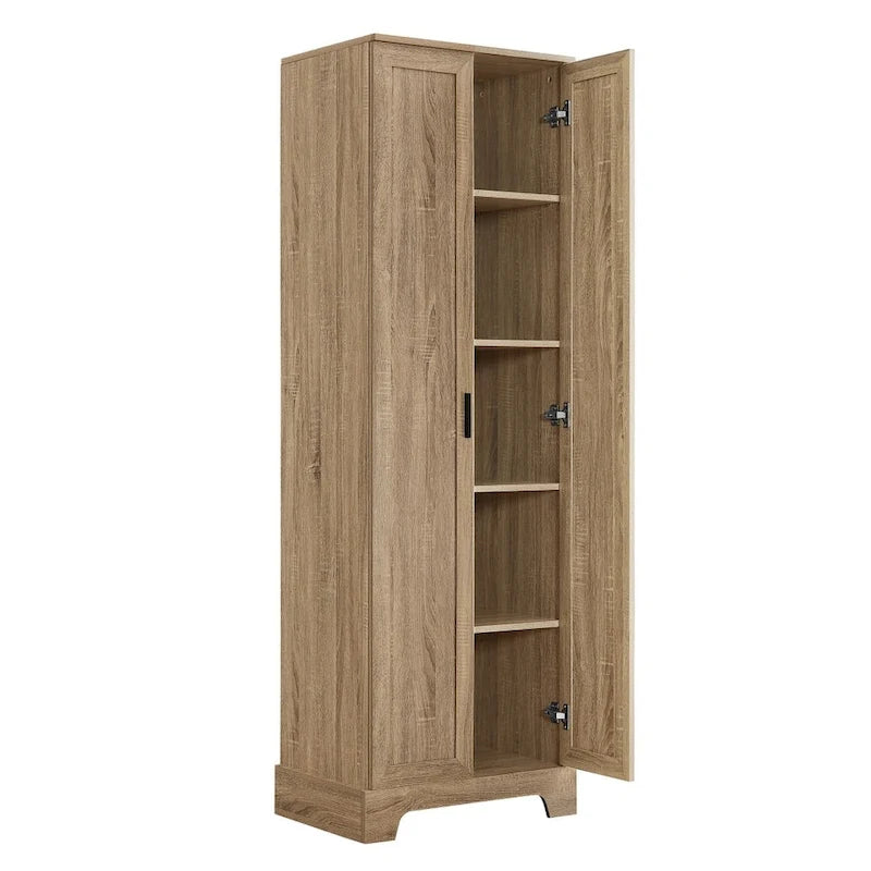 Storage Cabinet with Two Doors for Bathroom - 23.30L * 16.90W * 71.20H